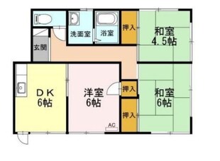 メイハイム1の物件間取画像